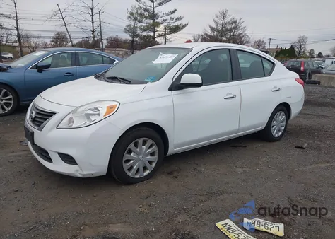 2012 Nissan Versa 1.6 Sv из США, поврежденный, VIN 3N1CN7APXCL818459